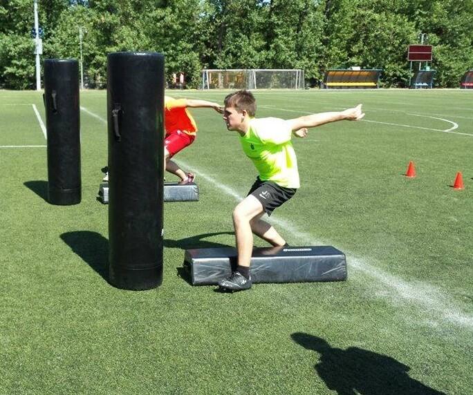 jambo youth camp workout american footbal